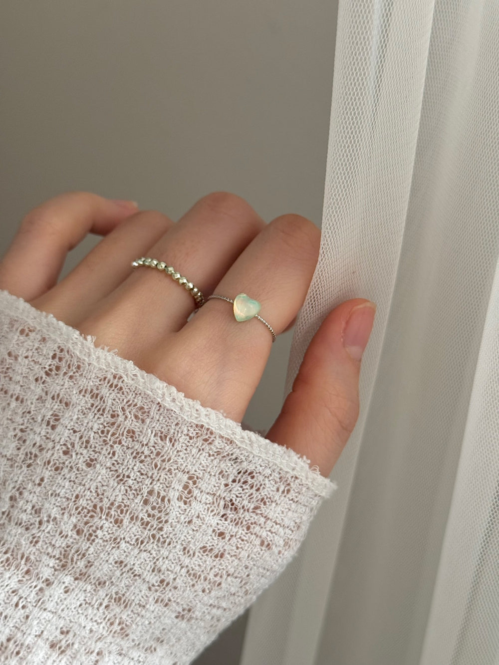 [5set] Heart &amp; Twinkle 16G Body Piercing Antique Unique y2k 