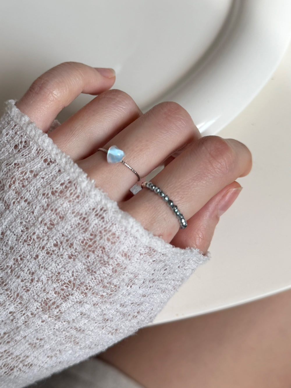 [5set] Heart &amp; Twinkle 16G Body Piercing Antique Unique y2k 