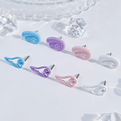 [サージカル]カラーエンジェル 天使 ウイング 翼 羽 (2Type 4Color) 16G ボディピアス キャッチ ピアッシング 軟骨ピアス