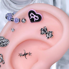 [Surgical] Twinkle Shining Round Circle (2 สี) 16G 