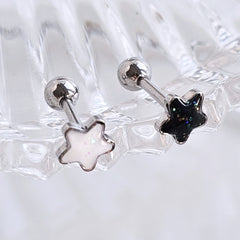 [サージカル]ほのかに輝くスパークルハート (2Color) ボディピアス 16G