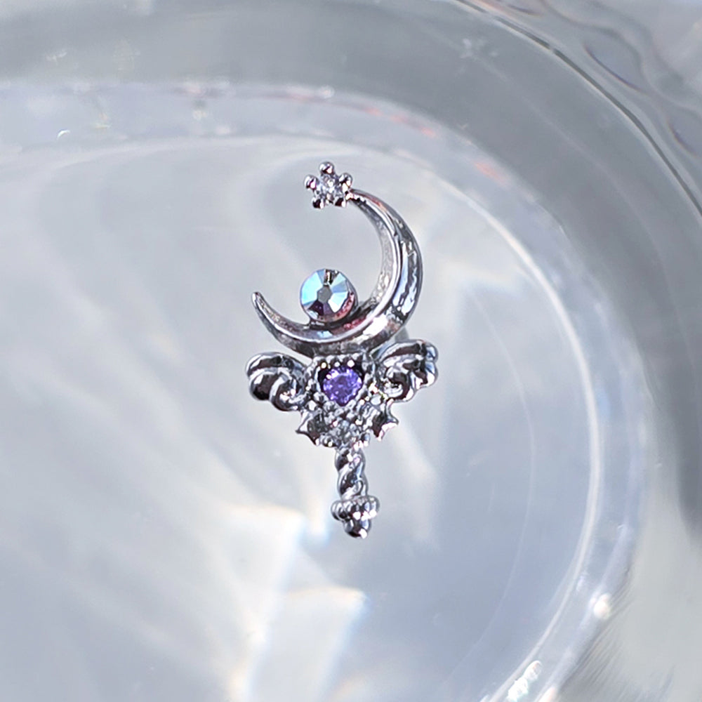 [Surgical] Twinkle Shining Round Circle (2 สี) 16G 