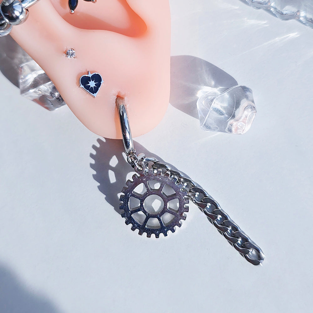 [Surgical] Twinkle Shining Round Circle (2 สี) 16G 