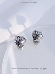 [Surgical] Twinkle Shining Round Circle (2 Colors) 16G 