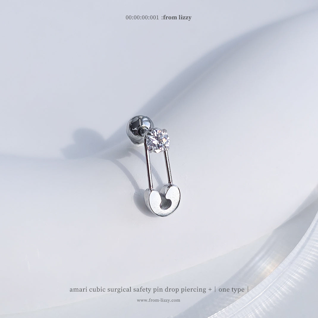 [Surgical] Twinkle Shining Round Circle (2 Colors) 16G 