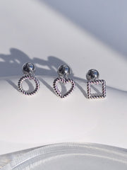 [Surgical] Twinkle Shining Round Circle (2 Colors) 16G 