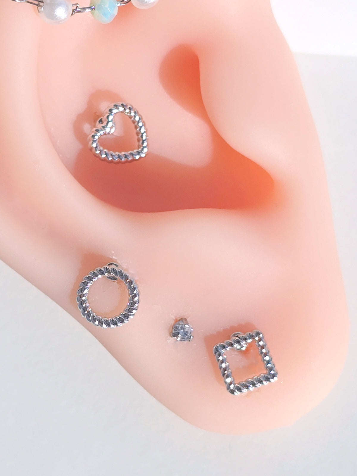 [Surgical] Twinkle Shining Round Circle (2 Colors) 16G 