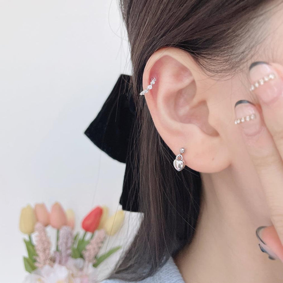 【STONEHENgE】Silver Twisted One Touch Earrings U0154~ピアス STONEHENgE】Silver Twisted One Touch Earrings U0154~ピアス