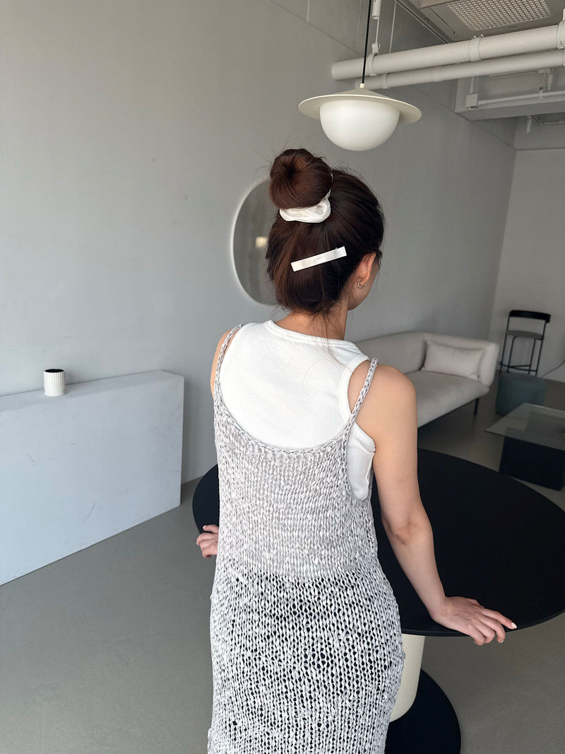 [ชุด 2 ชิ้น] ปิ่นปักผมขนเทียมลายเสือดาว (2 สี)