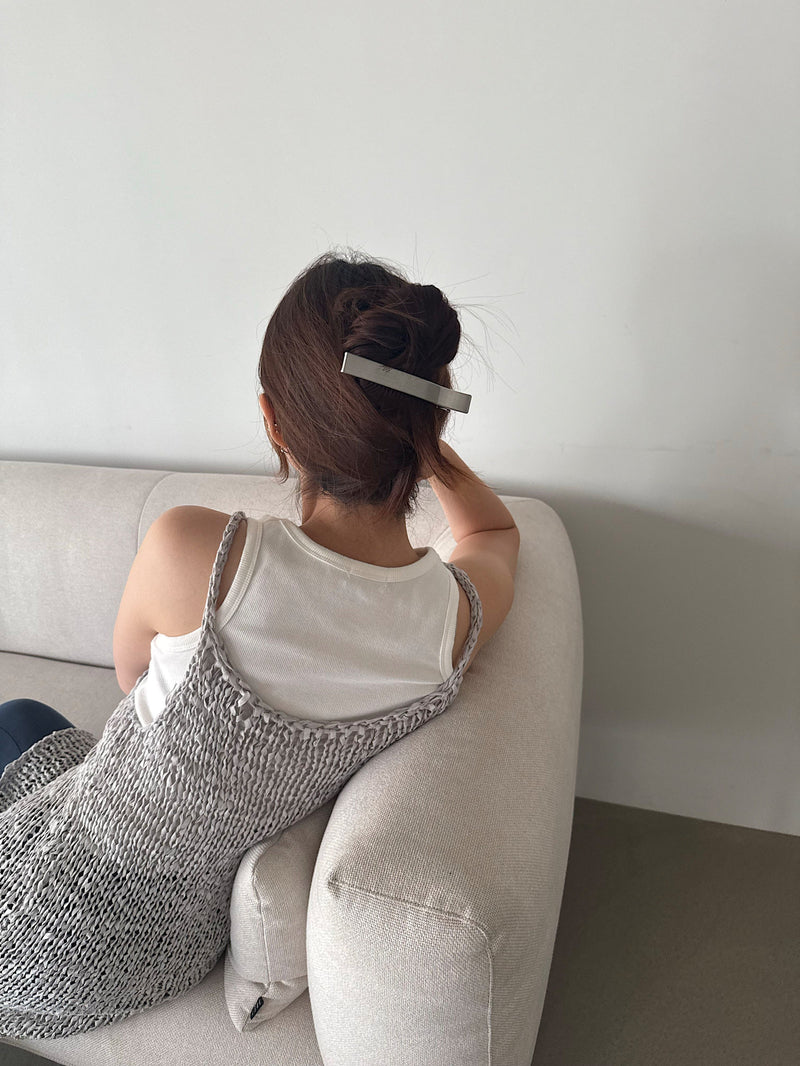 [ชุด 2 ชิ้น] ปิ่นปักผมขนเทียมลายเสือดาว (2 สี)