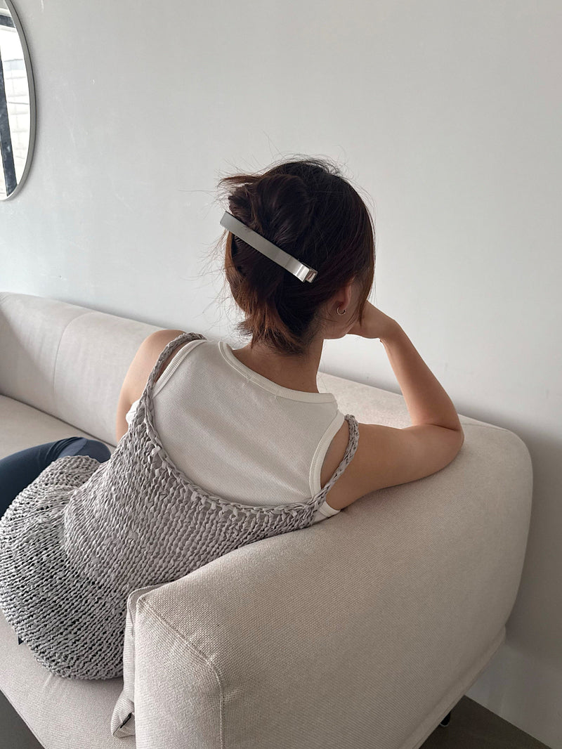 [ชุด 2 ชิ้น] ปิ่นปักผมขนเทียมลายเสือดาว (2 สี)