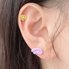 [Surgical] Cat CAT (2 Colors) 16G Body Piercing Back Piercing Cartilage Piercing 