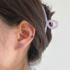 [サージカル]アクア ストーン ピアッシング (3Color) 16G - 4MiLi (フォーミリ)