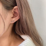 [サージカル]ミニ バブル フラワー ピアッシング 16G (2type/2color)