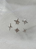 [925 Silver]スパーク モチーフ ピアス (5type) キャッチ - 4MiLi (フォーミリ)