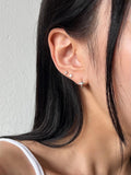 [925 Silver]スパーク モチーフ ピアス (5type) キャッチ - 4MiLi (フォーミリ)