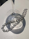 [925 Silver]ボールド 水晶 真珠 チョーカー ネックレス - 4MiLi (フォーミリ)