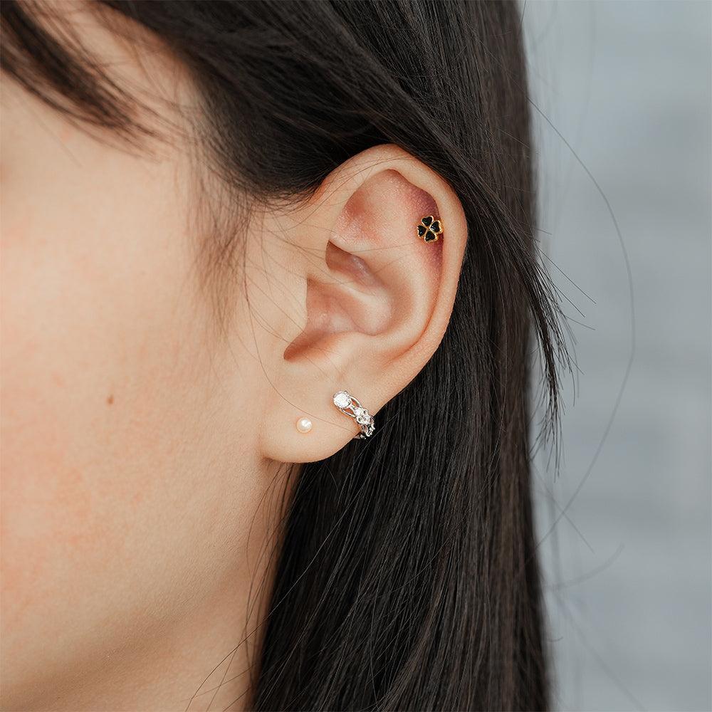 パール ピアス 5mm SILVER925純銀 - アクセサリー