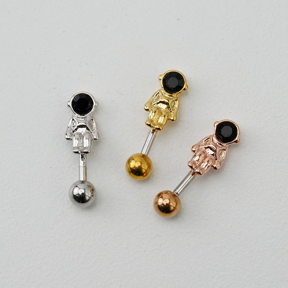 7th edition [16G/14G] Cute antenna helix body piercing cartilage piercing single ear 16G 14G collection 