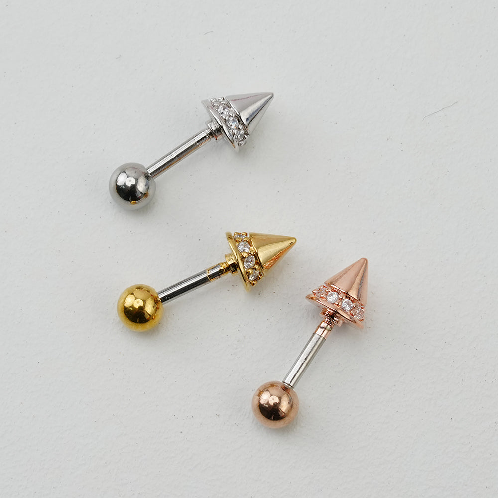 7th edition [16G/14G] Cute antenna helix body piercing cartilage piercing single ear 16G 14G collection 