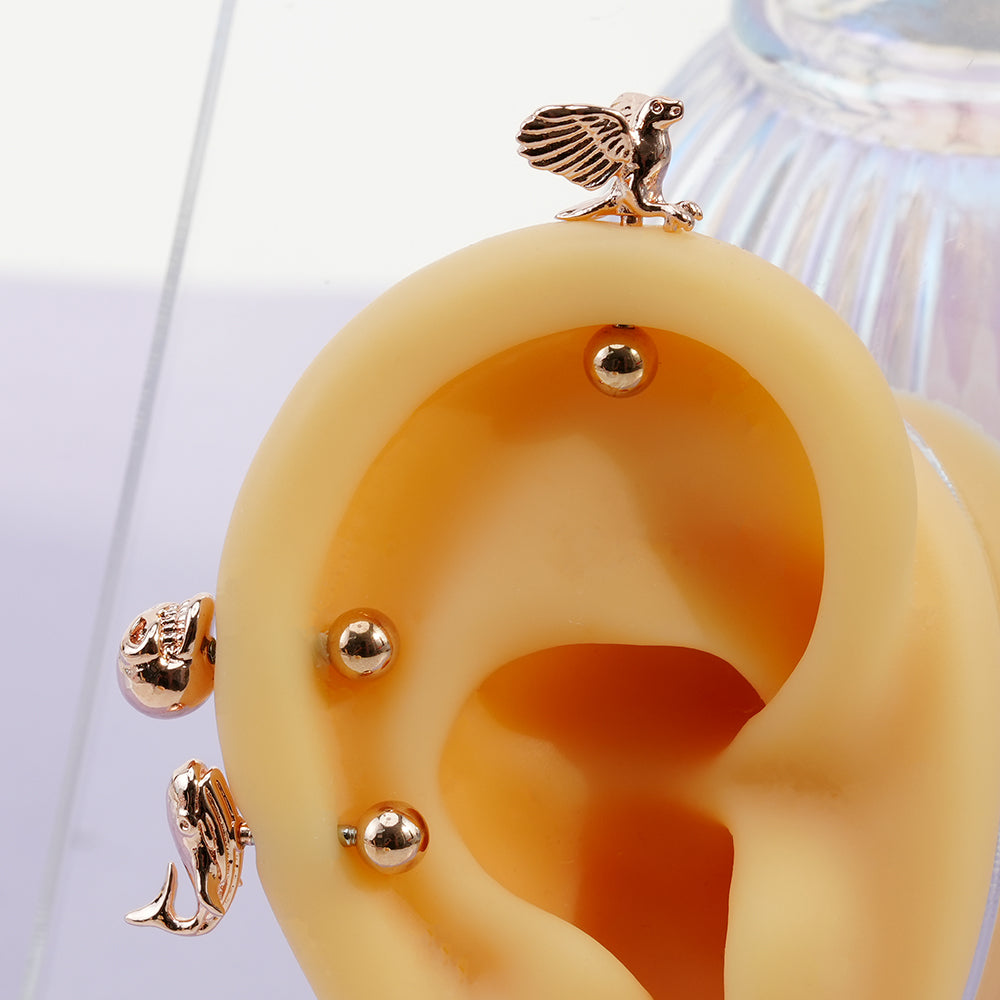 7th edition [16G/14G] Cute antenna helix body piercing cartilage piercing single ear 16G 14G collection 