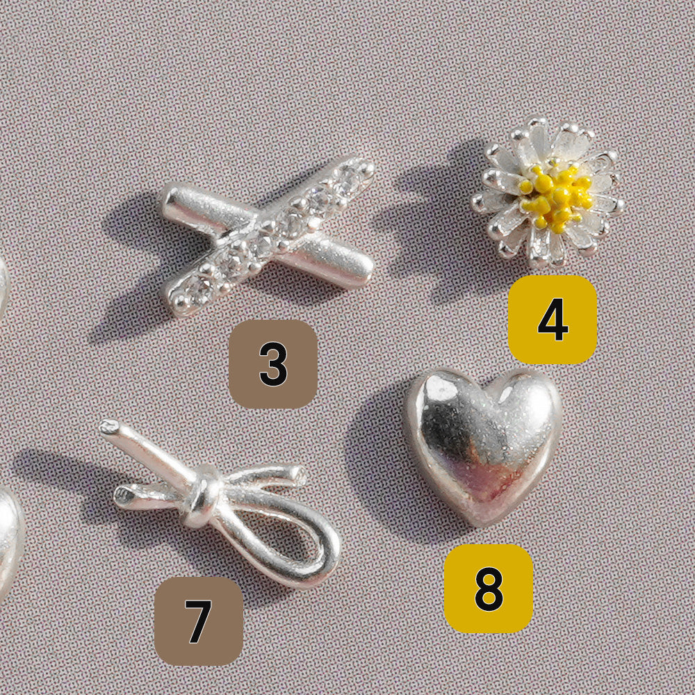 Ver.5 [925 Silver] Silver body piercing, cartilage piercing, single ear, collection, 20G, single ear 