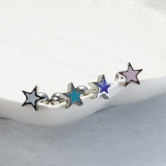 [All Surgical] Color Star (4 Colors) 16G Body Piercing เจาะหลัง เจาะกระดูกอ่อน 