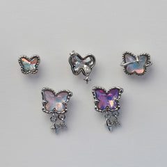 [Surgical] Aurora Butterfly (5 Types) 16G/14G Body Piercing Back Piercing Cartilage Piercing 