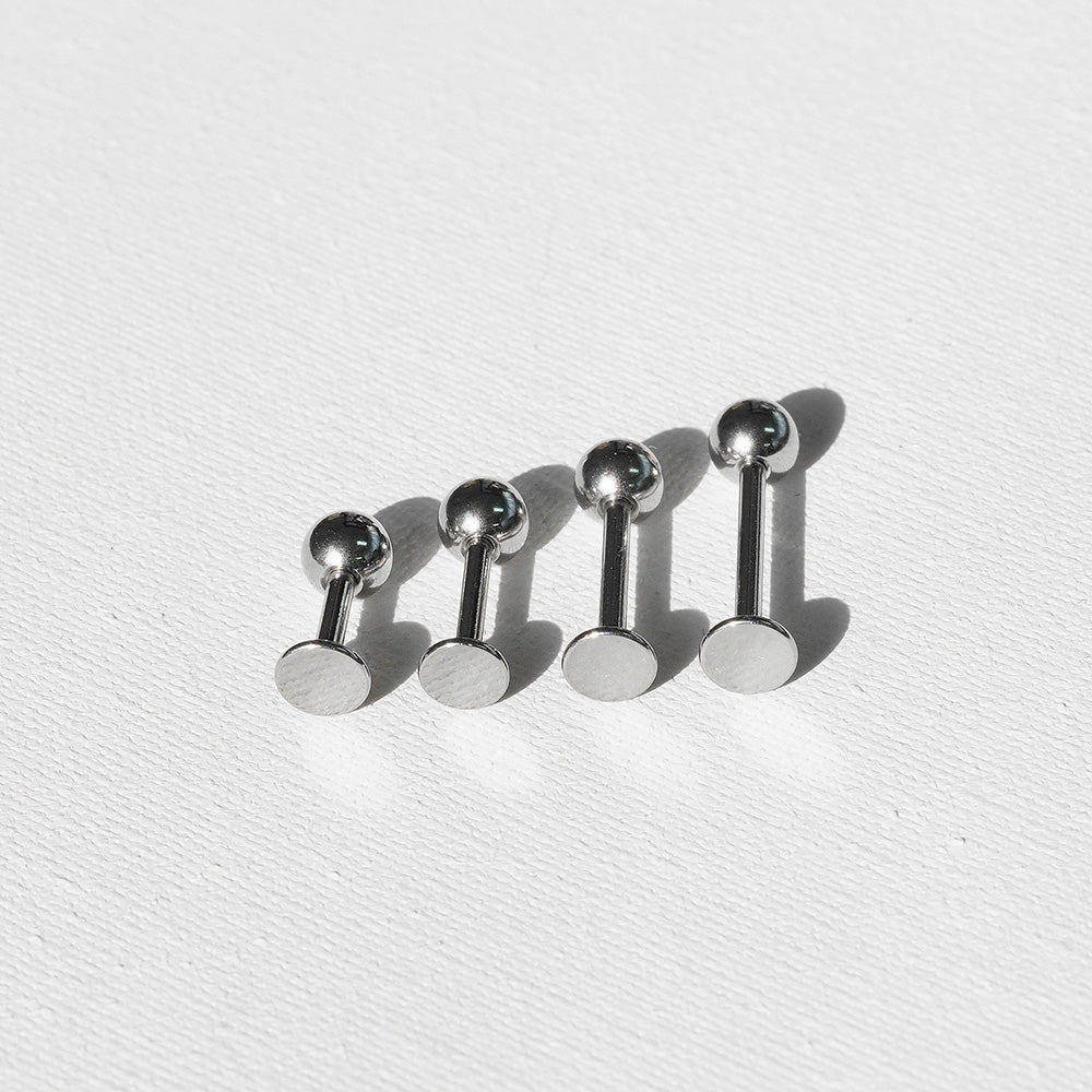 All Surgical Steel 3mm 4mm Ball Labret Body Piercing Cartilage Piercing 