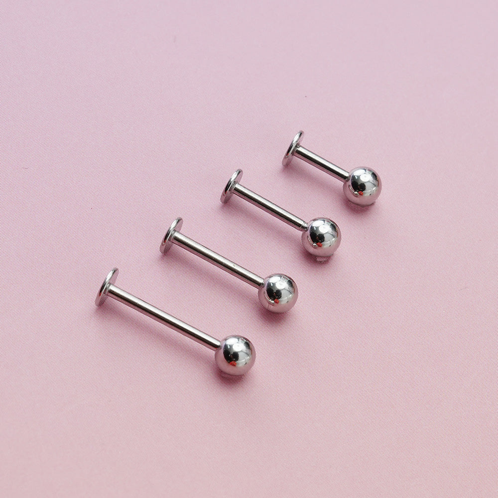 All Surgical Steel 3mm 4mm Ball Labret Body Piercing Cartilage Piercing 