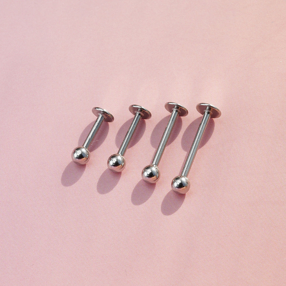 All Surgical Steel 3mm 4mm Ball Labret Body Piercing Cartilage Piercing 