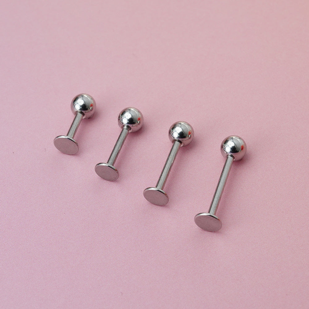 All Surgical Steel 3mm 4mm Ball Labret Body Piercing Cartilage Piercing 