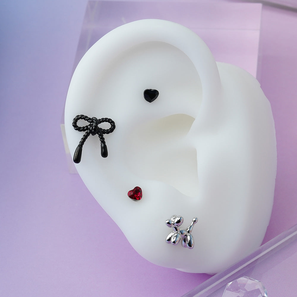 [サージカル]こいぬ 犬 (2Color) 16G/14G ボディピアス コレクションキャッチ