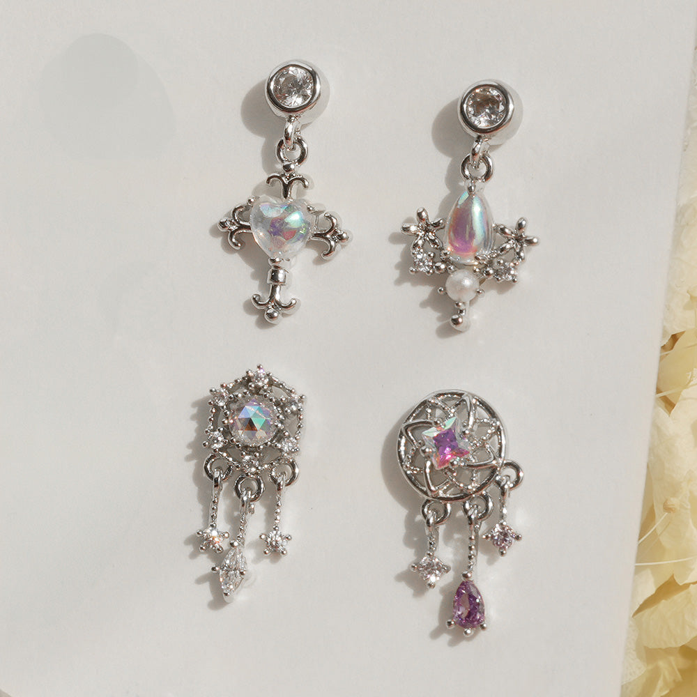 [Surgical] Body Piercing Collection (11 Types) 16G/14G Back Piercing Cartilage Piercing 