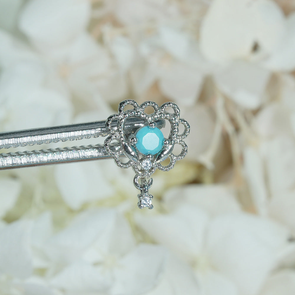 [Surgical] Simple Cubic Butterfly (4 Types) 16G/14G Body Piercing Collection เจาะหลัง เจาะกระดูกอ่อน 