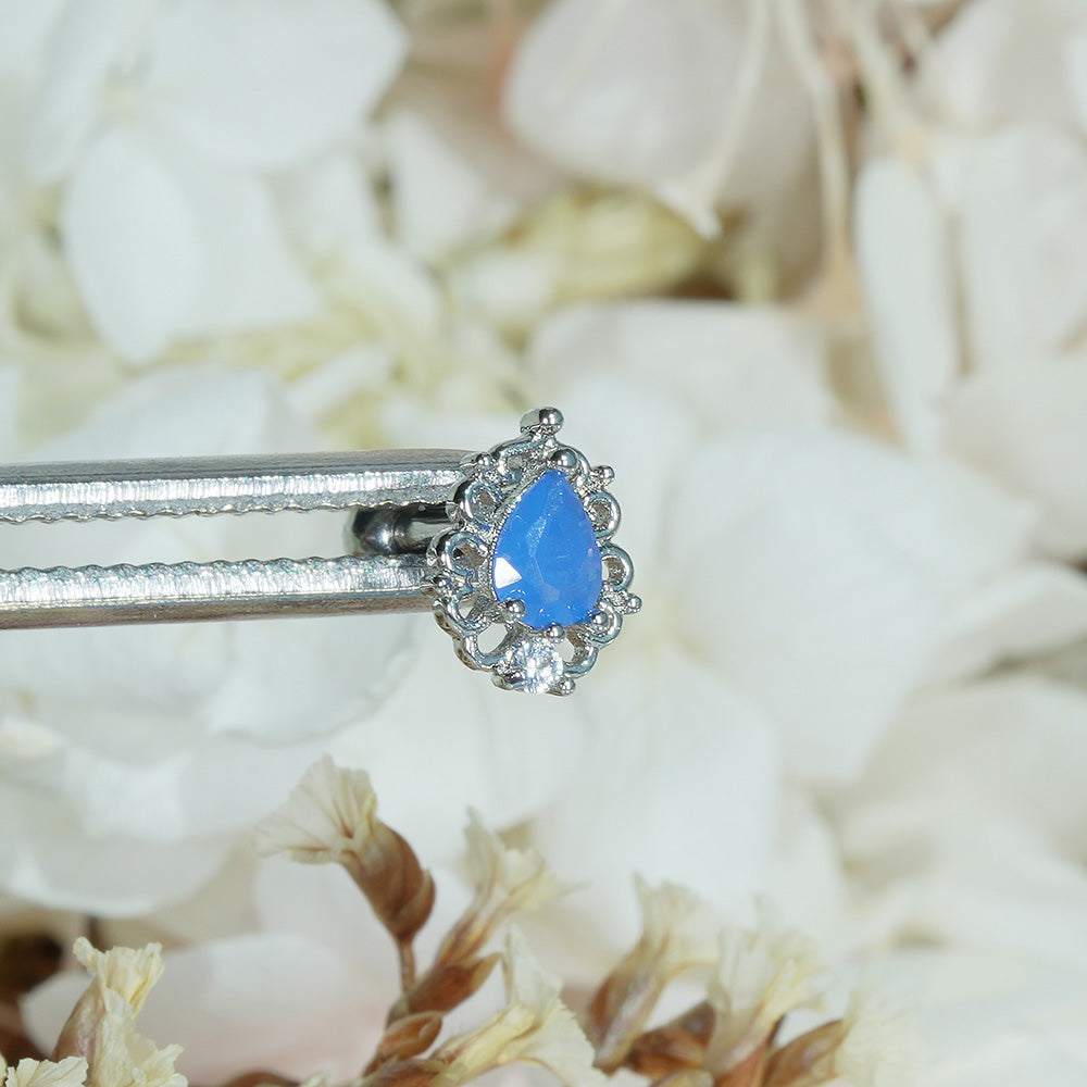 [Surgical] Simple Cubic Butterfly (4 Types) 16G/14G Body Piercing Collection เจาะหลัง เจาะกระดูกอ่อน 