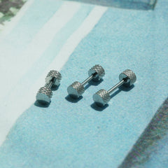 [All Surgical] Cubic Ball Basic (2 Sizes) 16G/14G Body Piercing Back Piercing Cartilage Piercing 
