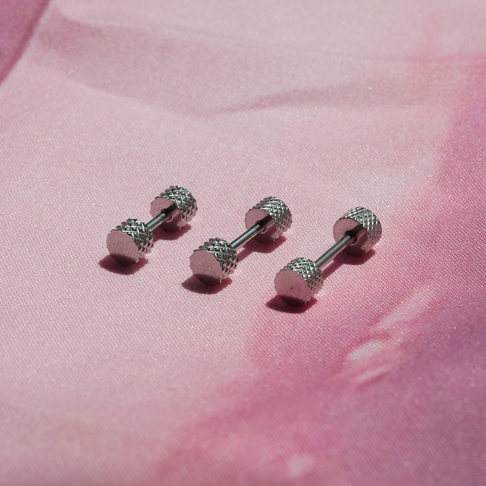 [All Surgical] Cubic Ball Basic (2 Sizes) 16G/14G Body Piercing Back Piercing Cartilage Piercing 