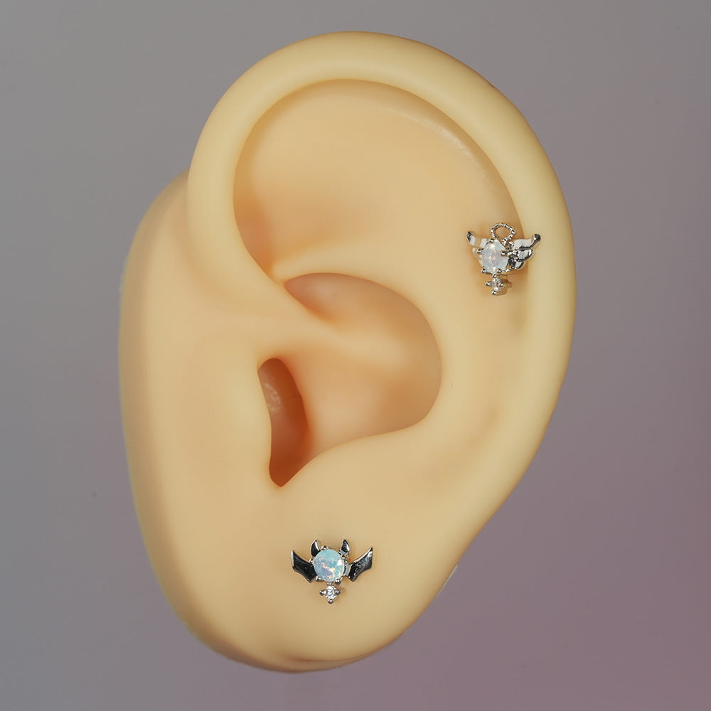 [サージカル] エンジェル＆デビル ピアス 16G/14G ボディピアス 天使 悪魔