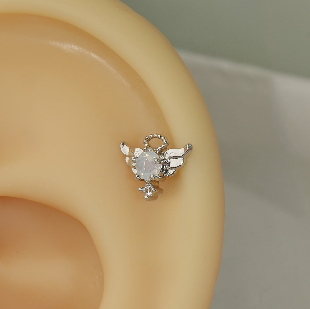 [サージカル] エンジェル＆デビル ピアス 16G/14G ボディピアス 天使 悪魔