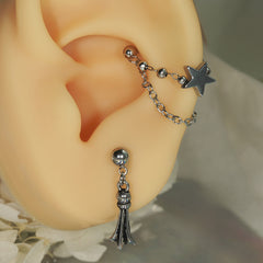 [All Surgical] Cubic Ball Basic (2 Sizes) 16G/14G Body Piercing Back Piercing Cartilage Piercing 