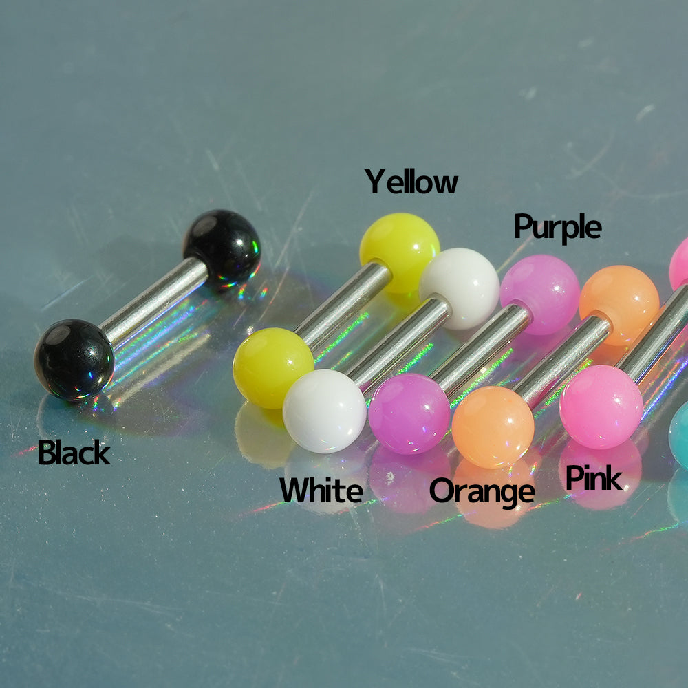 [All Surgical] Cubic Ball Basic (2 Sizes) 16G/14G Body Piercing Back Piercing Cartilage Piercing 
