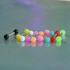 [All Surgical] Cubic Ball Basic (2 Sizes) 16G/14G Body Piercing Back Piercing Cartilage Piercing 