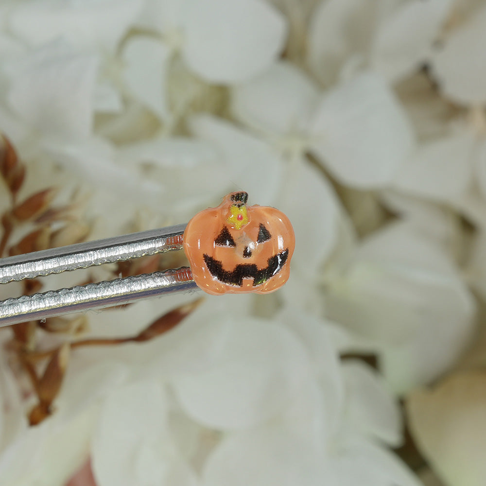 [サージカル]ハロウィンピアス (3Type) 16G ユーレイカボチャ ランタンカボチャ コウモリ