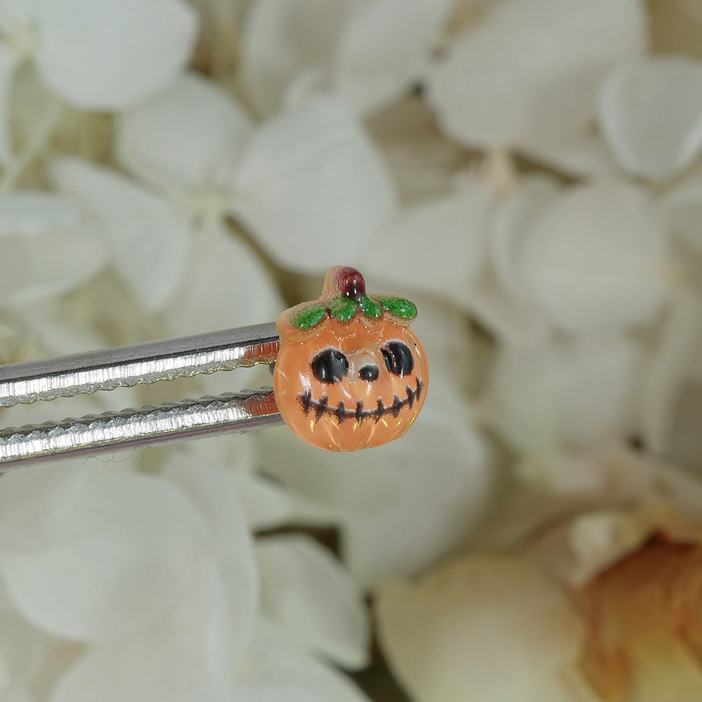 [サージカル]ハロウィンピアス (3Type) 16G ユーレイカボチャ ランタンカボチャ コウモリ