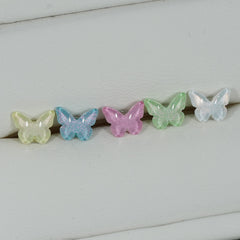 [Surgical] Simple Cubic Butterfly (4 Types) 16G/14G Body Piercing Collection Back Piercing Cartilage Piercing 