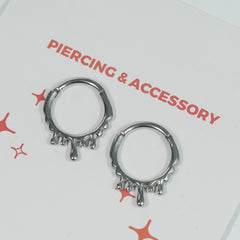 [全サージカル]メルティティア セグメントリングピアス 16G