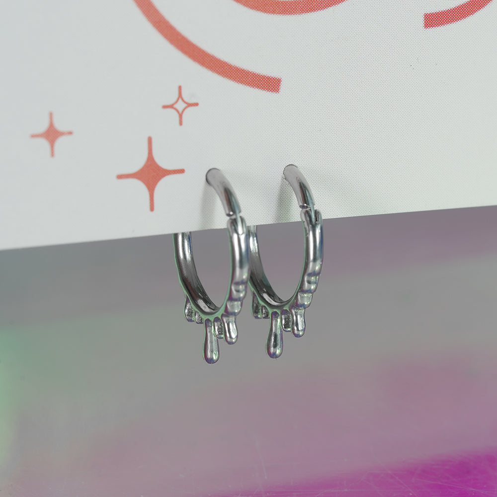 [全サージカル]メルティティア セグメントリングピアス 16G