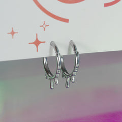 [全サージカル]メルティティア セグメントリングピアス 16G