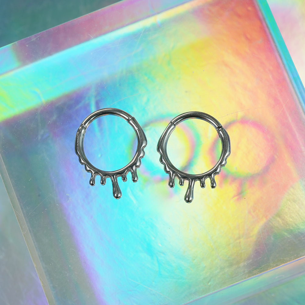 [全サージカル]メルティティア セグメントリングピアス 16G